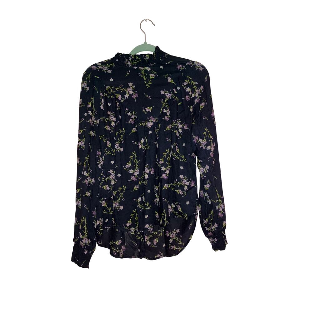 William Rast Floral Boho Blouse Size Medium